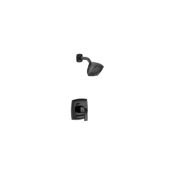 Voss M-Core 2 Series Shower Only Trim in Matte Black